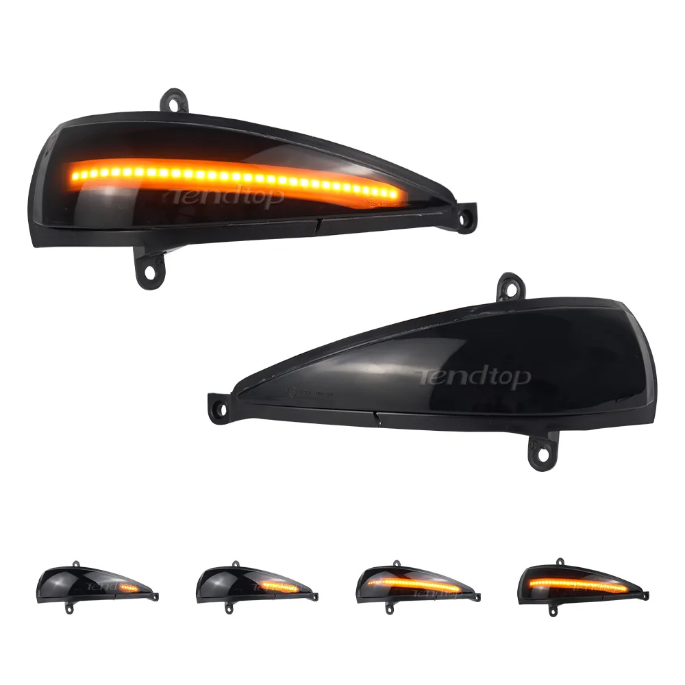 Luz de señal de giro ámbar dinámica, indicador de espejos retrovisores laterales para Honda Civic 8th Hatchback MK8 tipo-s tipo-r FN FK - imagen 5