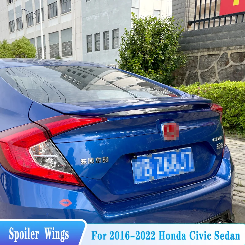 Alerón trasero Honda Civic X 2016-2022 ABS para maletero