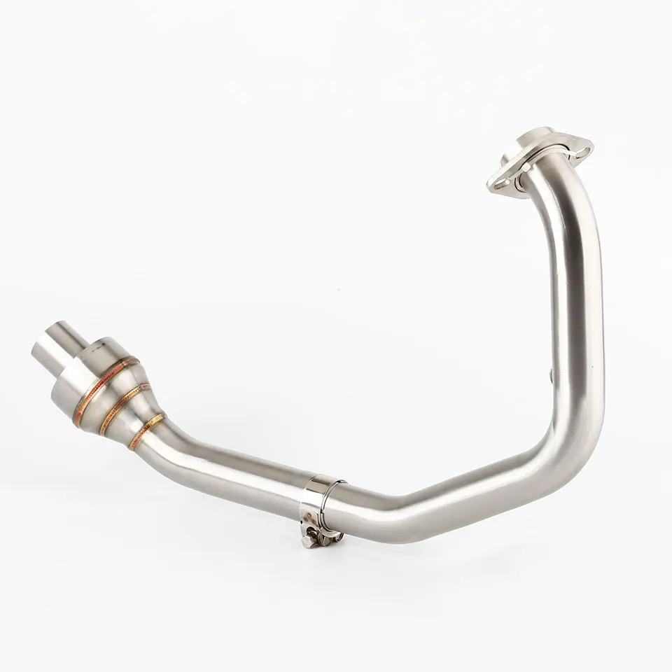 Detalle del sistema de cabecera de escape para KTM