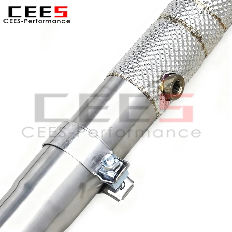 Downpipe CEES con catalizador Ford Mustang V6 3.7 2012-2013 - imagen 5