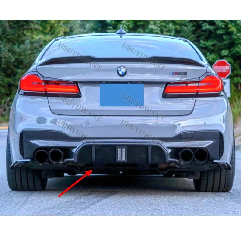 Difusor trasero fibra carbono BMW Serie 5 M5 F90 G30 G38 2017+ - imagen 4