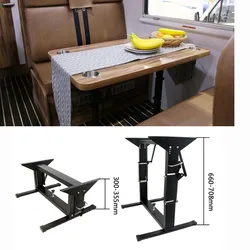 Pata de mesa doble ajustuble para caravana y camping – soporte regulable