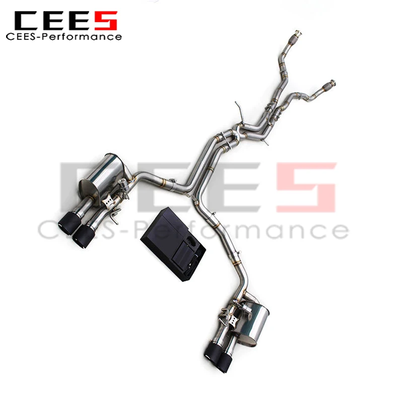 Ceees escape catback valvulado Audi S4/S5 B8.5 3.0 T - imagen 3