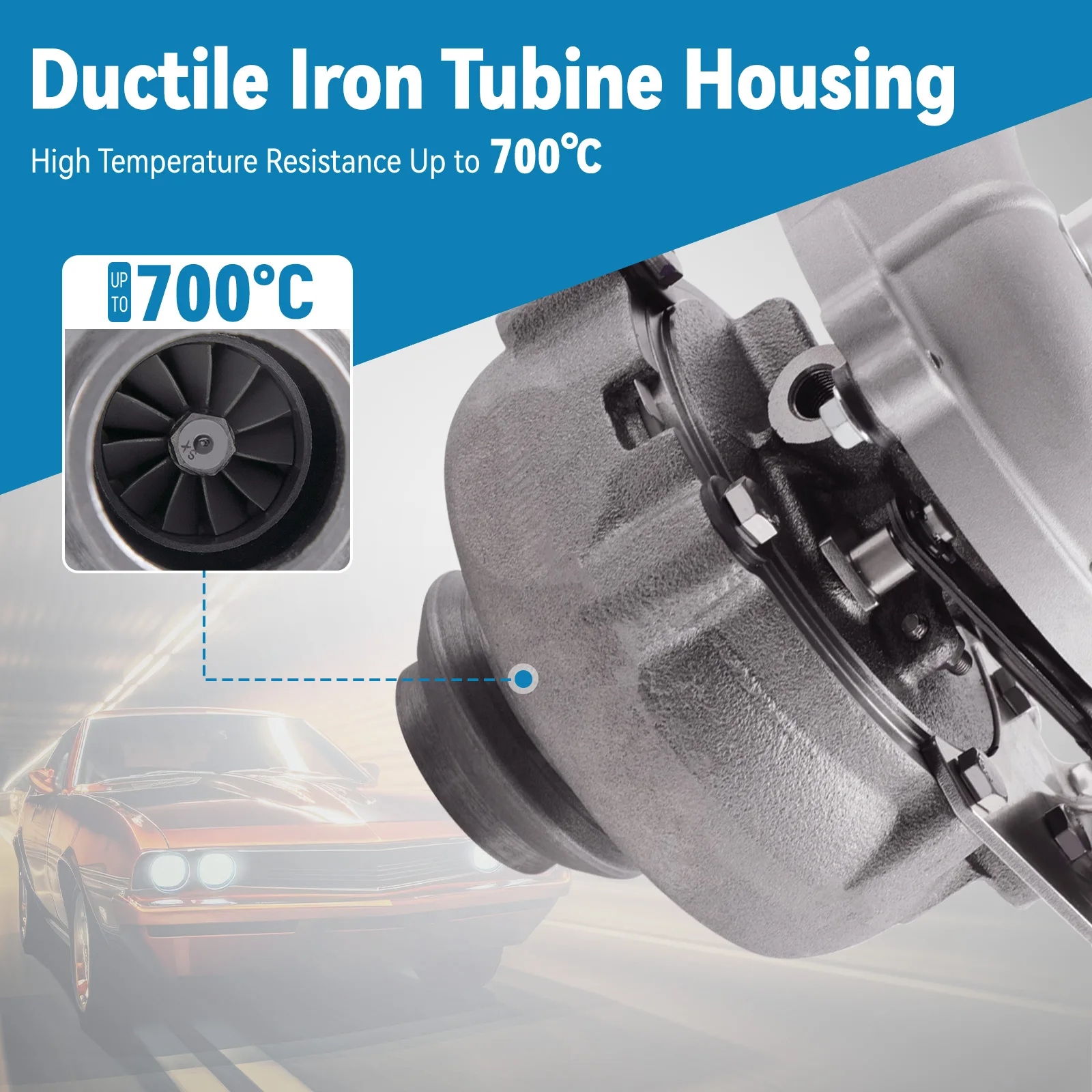 Turbocompresor OEM 753420 Citroën C4 1.6 HDi 109CV - imagen 2