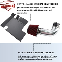Escudo térmico entrada de aire frío aluminio para BMW 128i/328i 3.0L