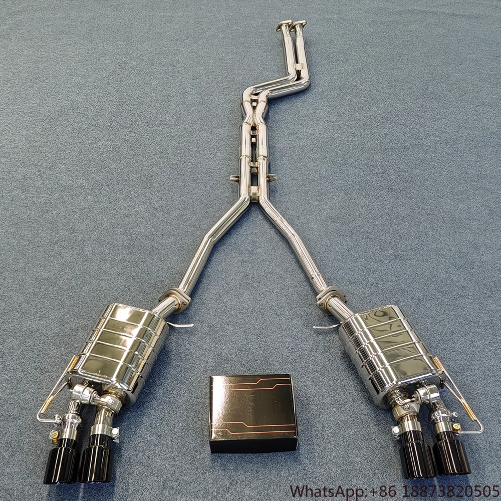 Tubos escape alto rendimiento válvula BMW Z4 E89 2009-2017 inox