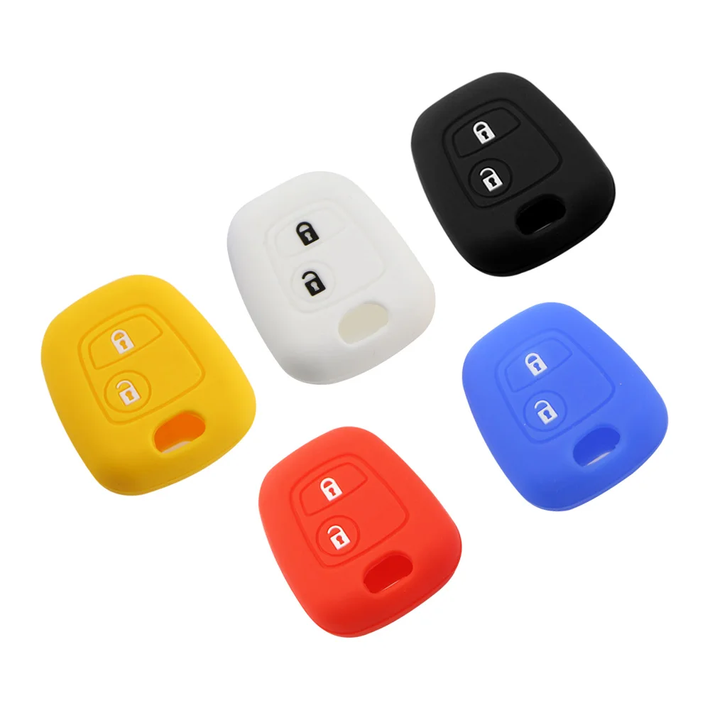 Funda llave mando silicona compatible Peugeot 107/206 Toyota Aygo - imagen 2