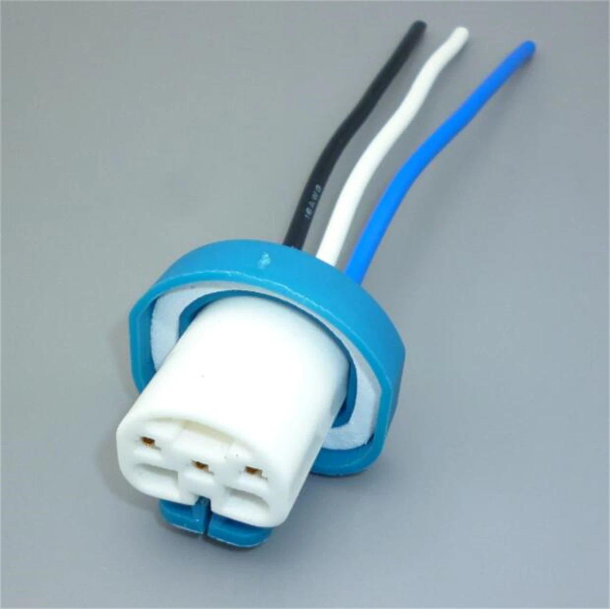 Conector de bombilla hembra de tres pines para 9004 y 9007