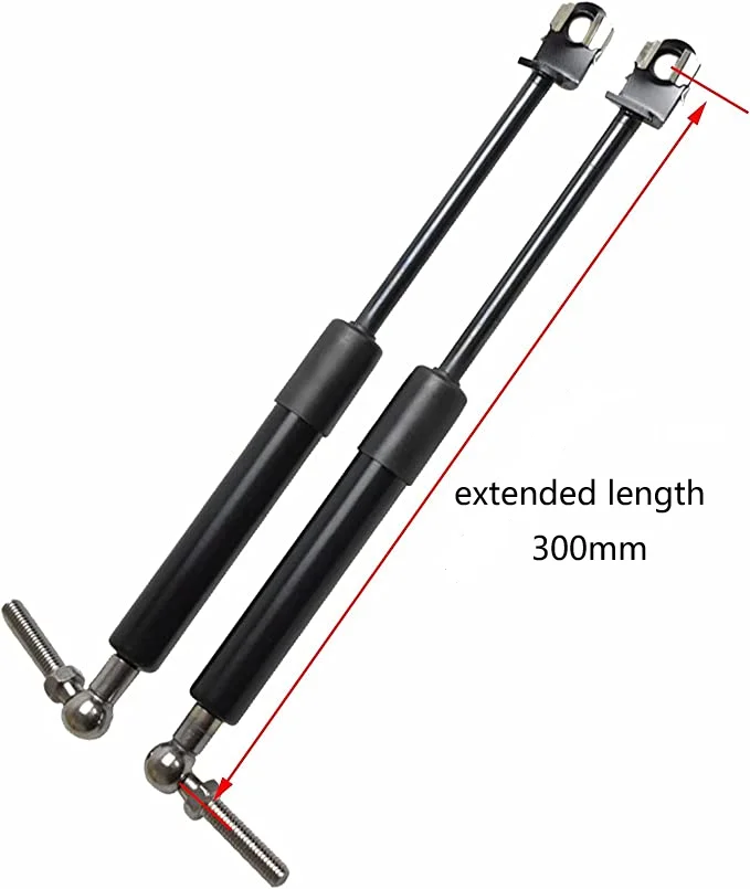 Amortiguadores portón trasero 300 mm Toyota Chaser GX90 sin alerón