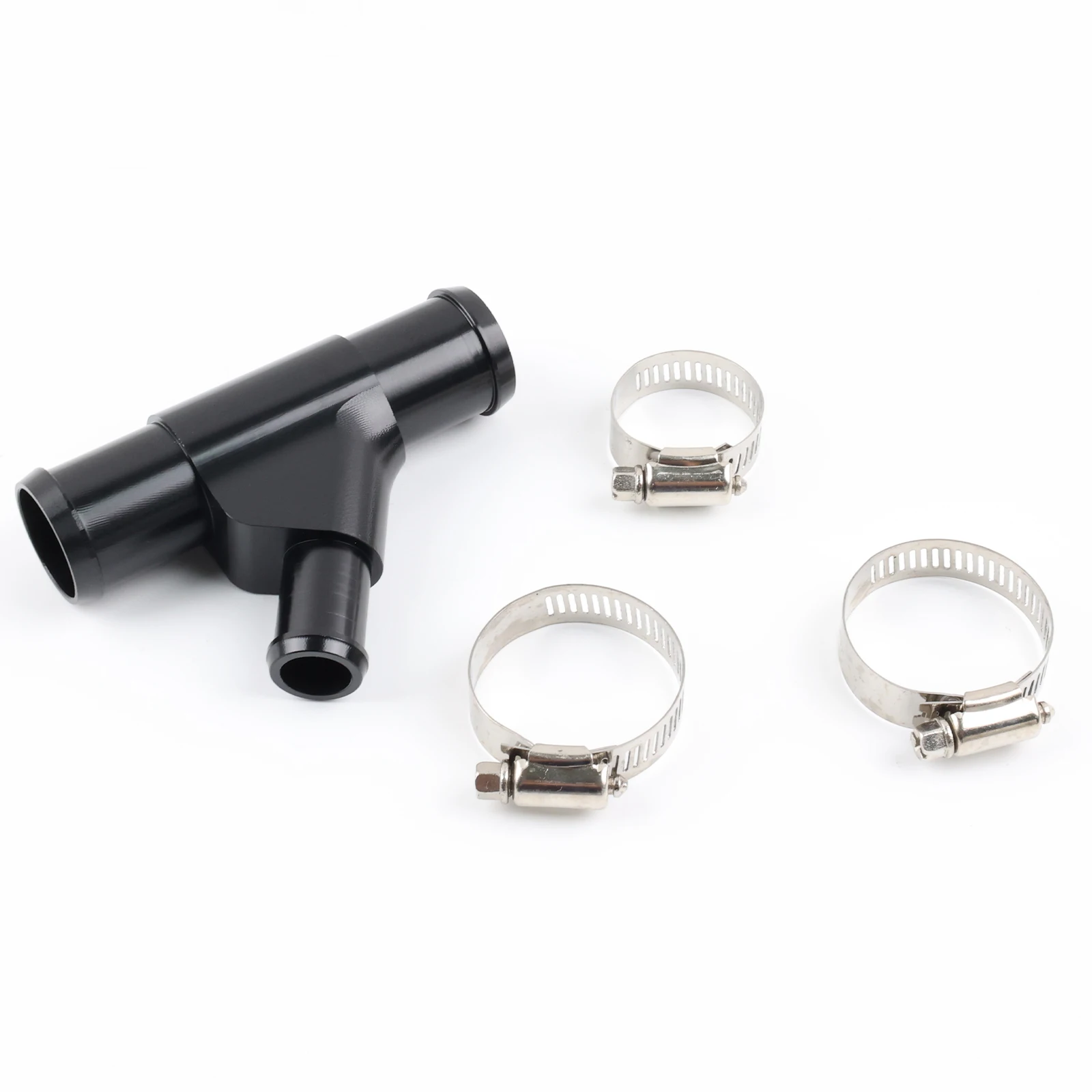 Tubo Y de refrigerante de aluminio negro para Ford 6.0L Powerstroke