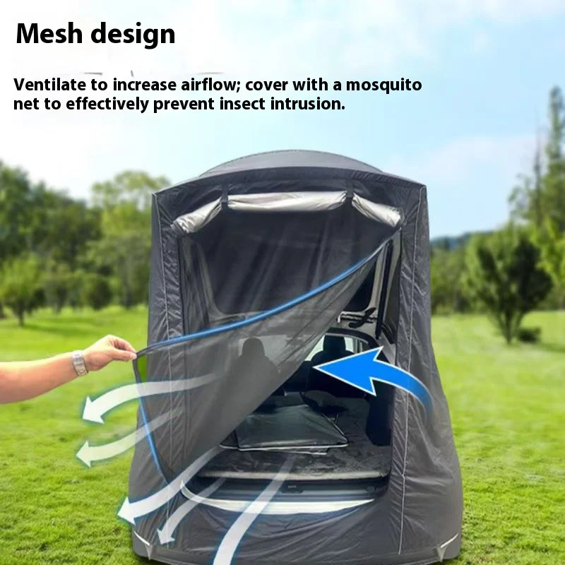 Tienda de campaña Tesla con sombrilla y dosel impermeable - protección mosquitos - imagen 3