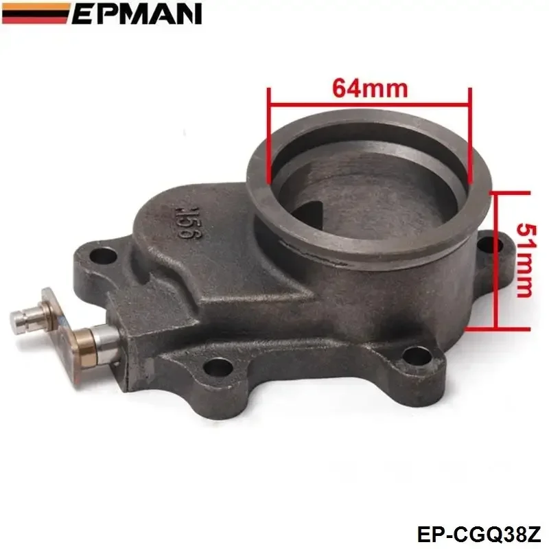 Brida turbo T3/T4 EPMAN V-band 5 pernos - imagen 3