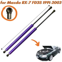 Resortes gas capó fibra de carbono para Mazda RX-7 FD3S 1991-2003