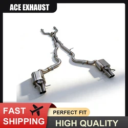 ACE escape valvetronic inoxidable para Mercedes E63 AMG W213