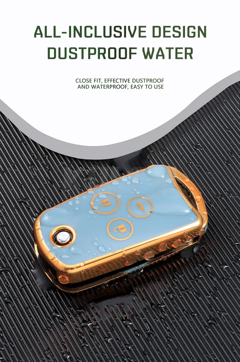 Funda de llave TPU para accesorios interiores del automóvil