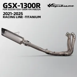 Escape de titanio S-S13R1-APLT Suzuki GSX-R1300 Hayabusa 2021-2025