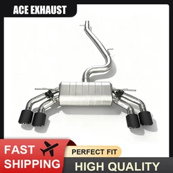 Sistema de escape cat-back ACE con válvula para VW Golf 7 R 2.0 T