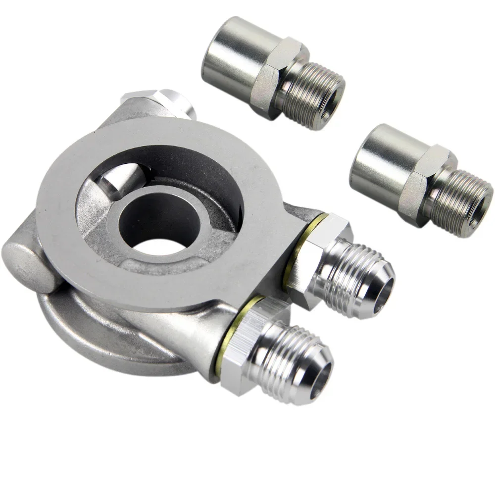 Adaptador sándwich termostático para enfriador de aceite AN8/AN10