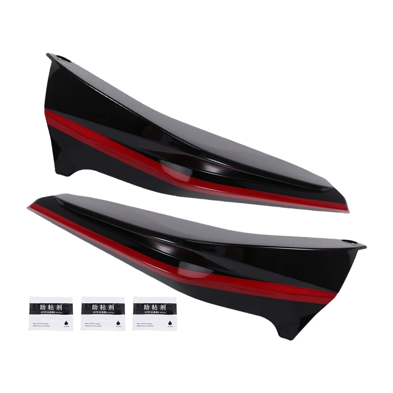 Separadores de alerón deflectores parachoques Honda Civic 2022-2023 - imagen 2