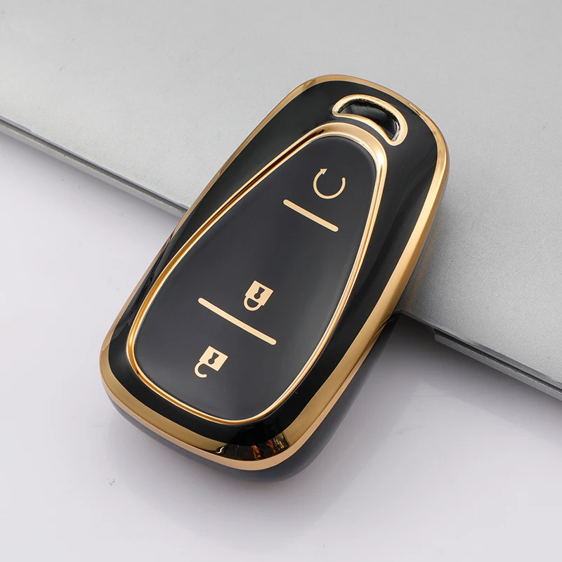 Carcasa de llave con mando remoto TPU para Chevrolet Cruze y Malibu - imagen 4
