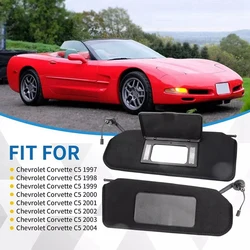 Parasol con espejo LED para Chevrolet Corvette C5 10442033/10442034