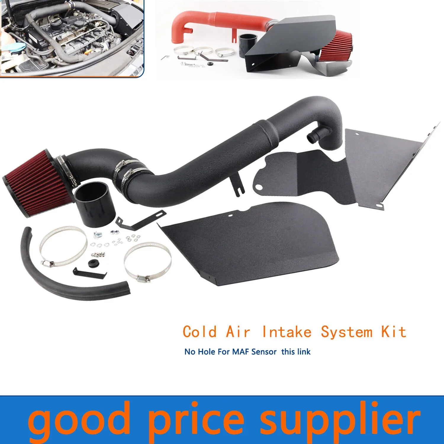 Kit de admisión de aire frío para VW Golf GTI MK6 2.0 TFSI EA888