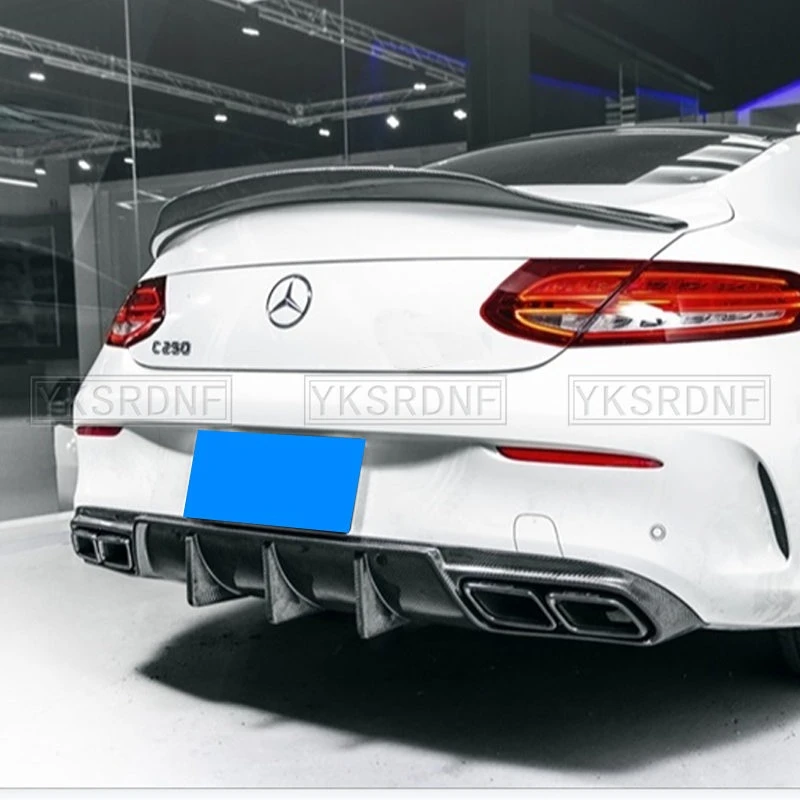 Alerón de techo trasero ABS para Mercedes W205 Cupé (2015-2017) - imagen 2