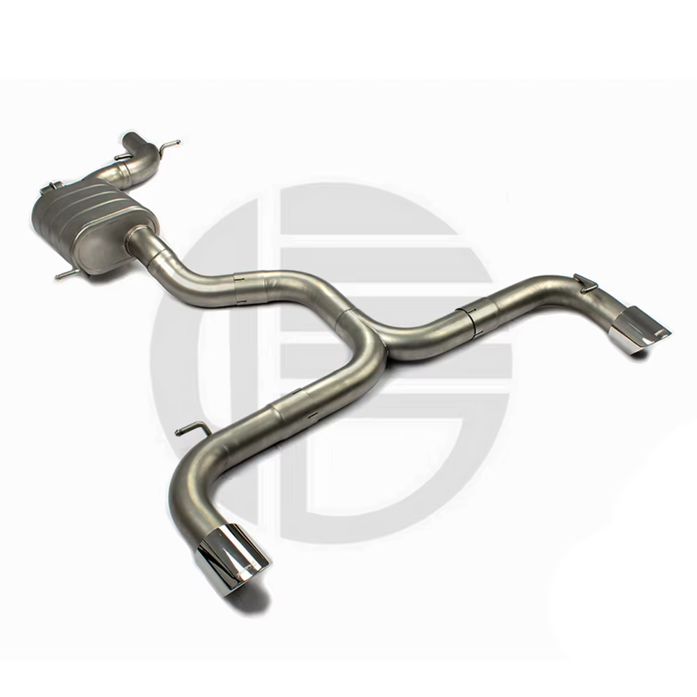 Escape CATBACK pulido VW Golf 6 GTI 2.0T con puntas carbono - imagen 3