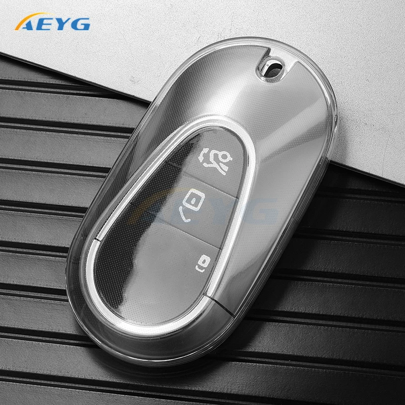 Funda TPU llave Mercedes Clase C S W206 W223 2021-2024