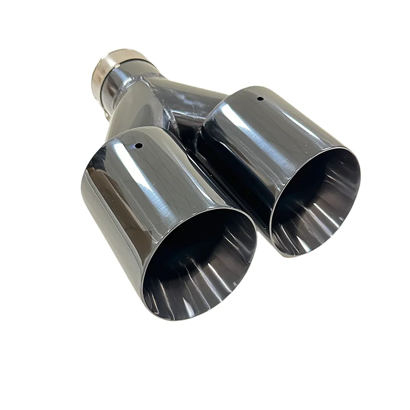 Tubo de escape de acero inoxidable doble salida con puntas - imagen 4