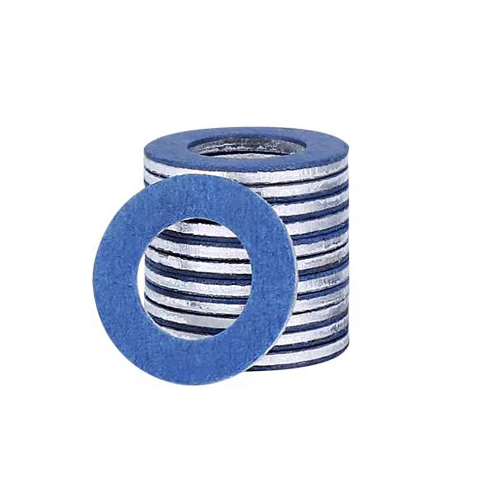 Junta de tapón de sumidero de drenaje de aceite de rosca de coche, anillo de arandela para Toyota 4runner Alphard Auris Avensis Caldina Corolla Crown 9043012031, 10 unidades - imagen 4