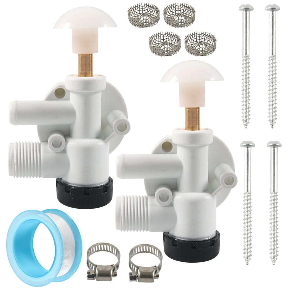 385314349 Kit de reparación de válvula de agua de alta calidad para inodoros Dometic RV Sealand, Ecovac, con pedales