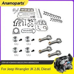 Juego cojinetes de biela motor ENS 2.8 CRD Jeep Wrangler Cherokee
