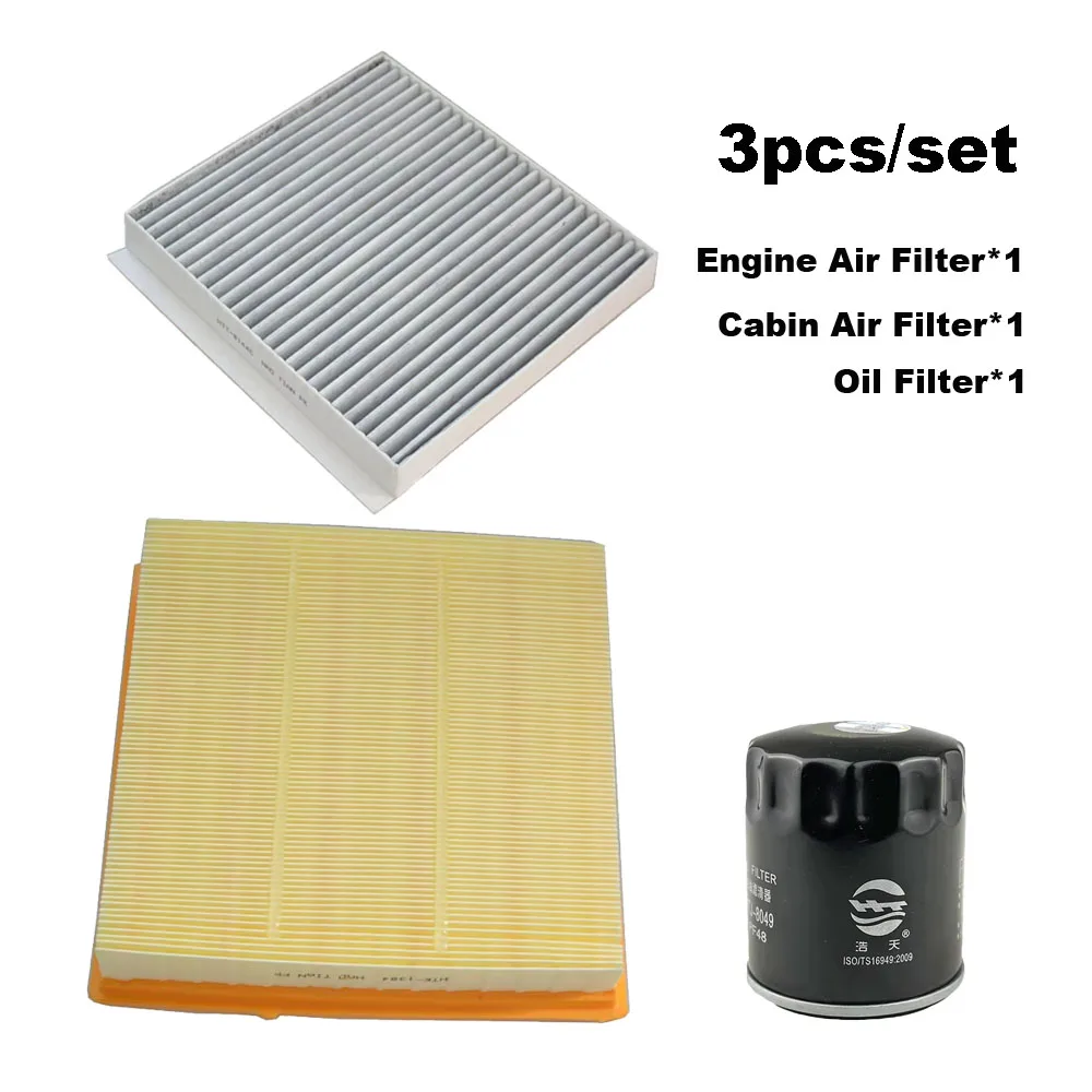 Kit filtros Saic Maxus G50 D60: aceite, aire y habitáculo