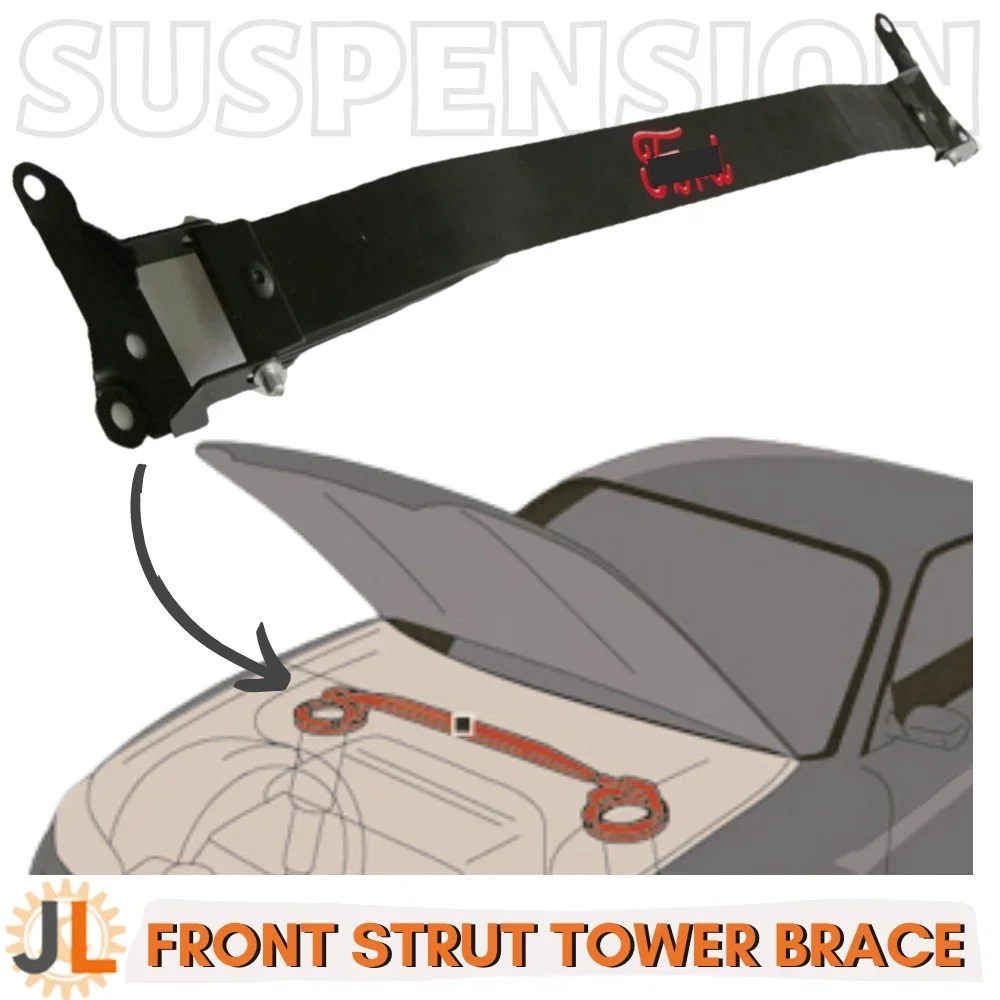Barra de torretas superior STB para Ford Mustang MK6 2015-2022