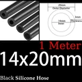 1m black 14x20mm
