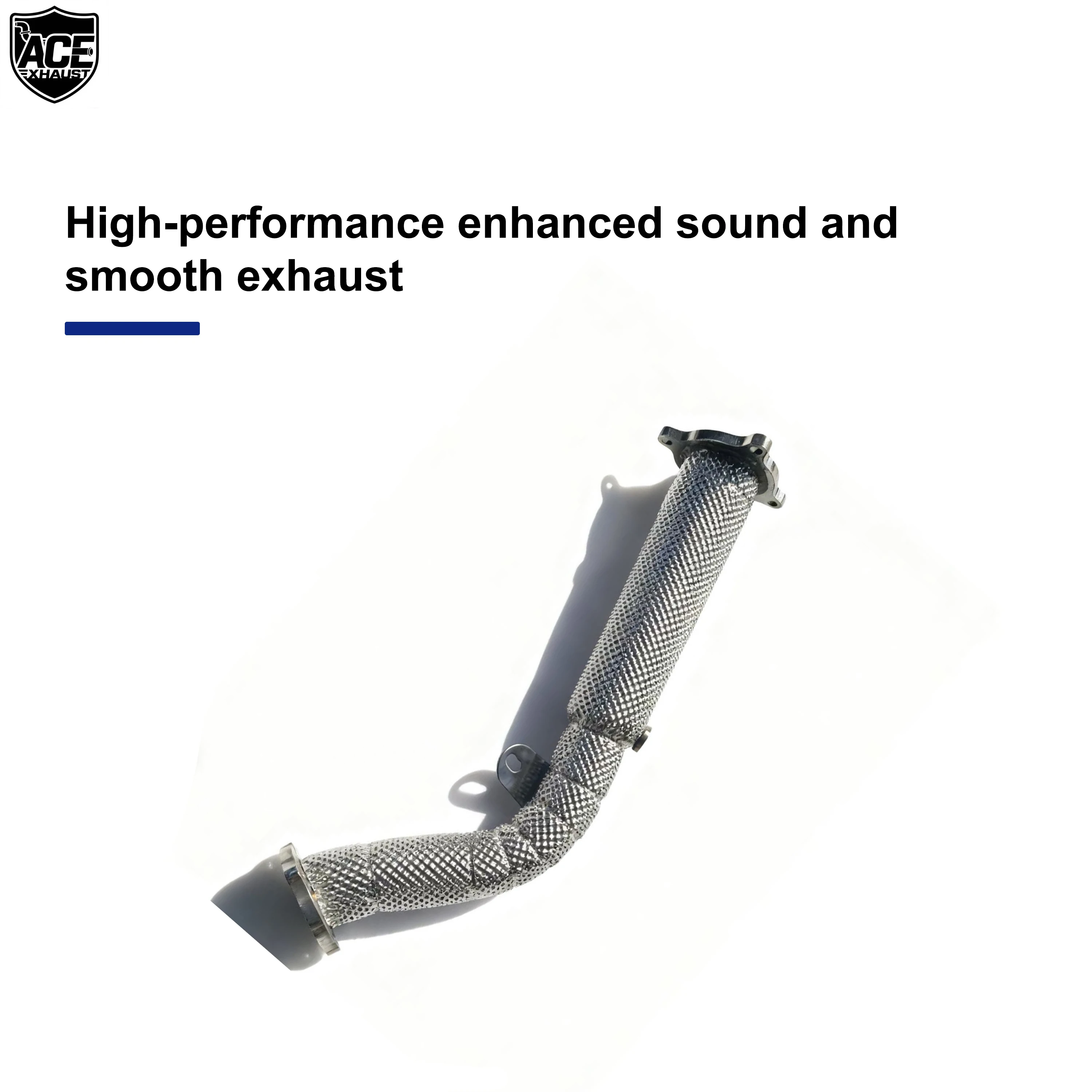 ACE Tubo de escape con catalizador SUS304 - Audi A4 A5 Q5 B8 2.0T - imagen 3