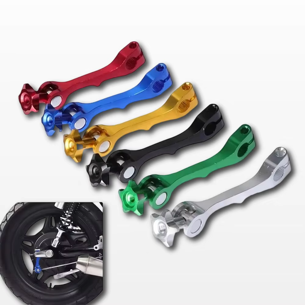 Palanca freno trasero ajustable CNC universal – pit bike dirt bike ATV - imagen 2