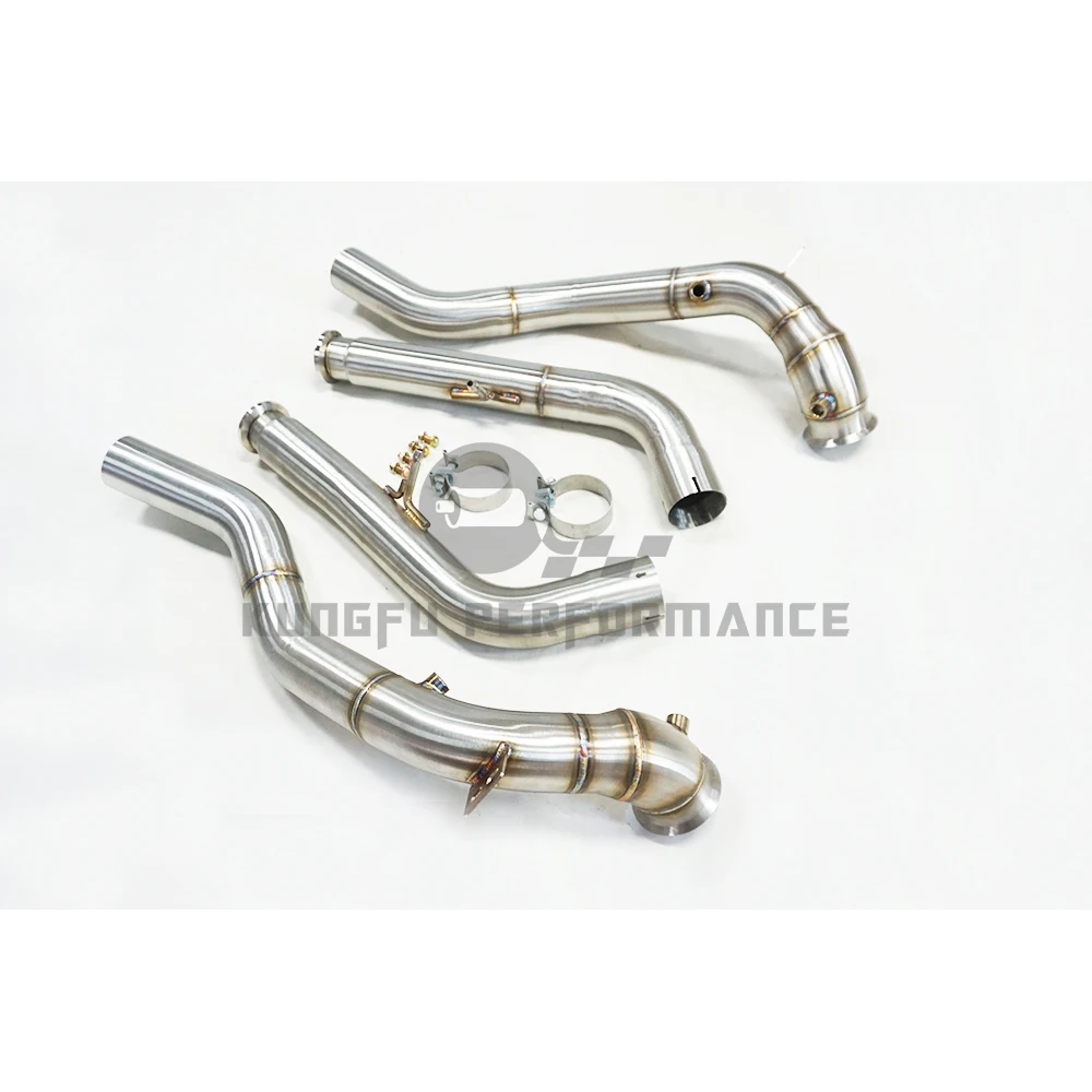 KUNGFU PERFORMANCE Tubo de escape de bajada SS304 para G550 G500 - imagen 2