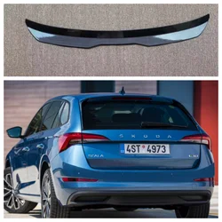 Alerón trasero SKODA SCALA 2019+ ABS negro brillante