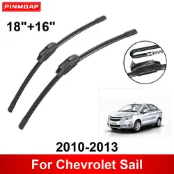 Escobillas limpiaparabrisas Chevrolet Sail 2010-2013 18/16 pulgadas