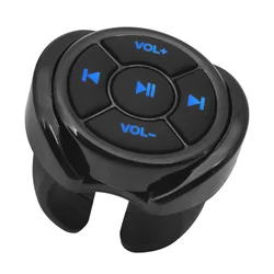 Mando Bluetooth para volante de coche y moto, control música