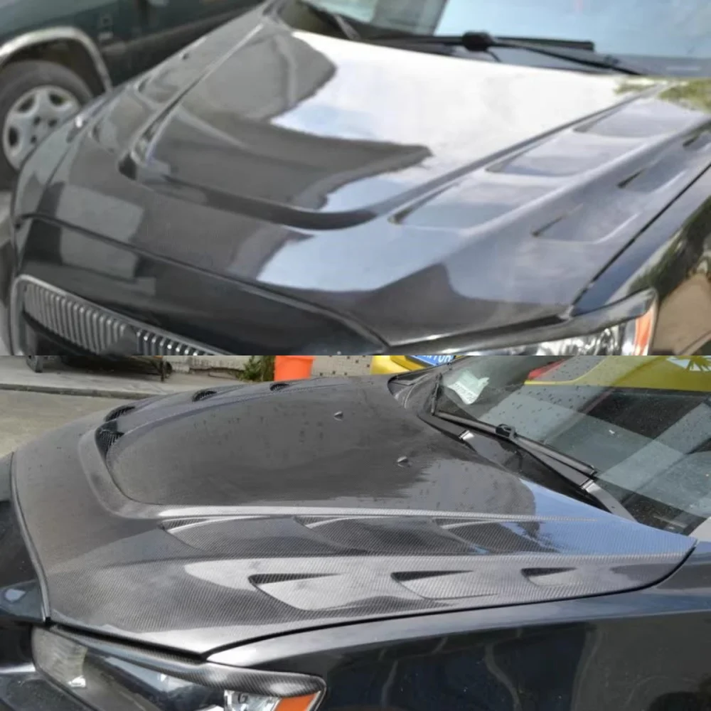 Cubierta de motor fibra carbono – Mitsubishi EVO 10 modificado - imagen 5