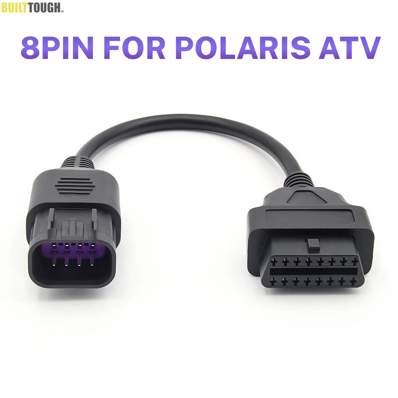 Adaptador OBD2 diagnóstico 8 pines Polaris RZR, Ranger, Sportsman
