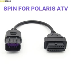 Adaptador OBD2 diagnóstico 8 pines Polaris RZR, Ranger, Sportsman