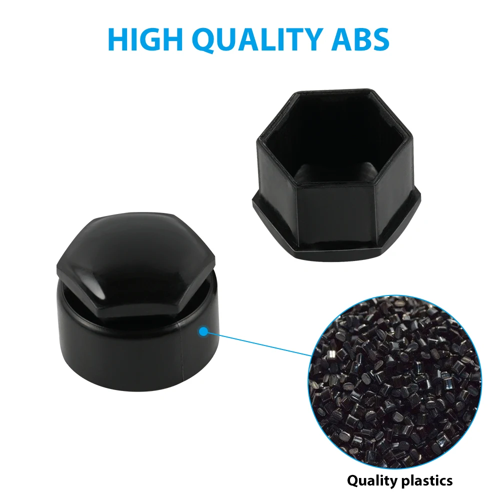 Tapones para tuercas de rueda 20x17 mm – Audi, VW, BMW, SEAT - imagen 2