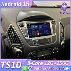 Radio Android CarPlay GPS para Hyundai Tucson IX35 2009-2015