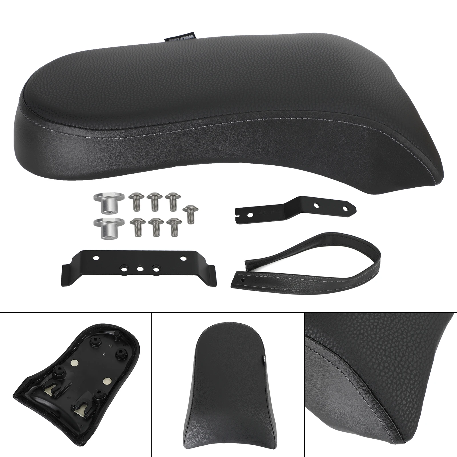 Asiento trasero pasajero BMW R18 cojín negro