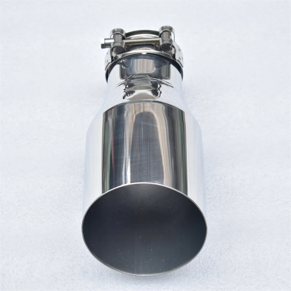 Silenciador de escape universal para coche en acero inoxidable - imagen 2