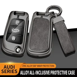 Funda cuero y aleación zinc para mando Audi A3 8P 8V S3 Q3 Q2 TT